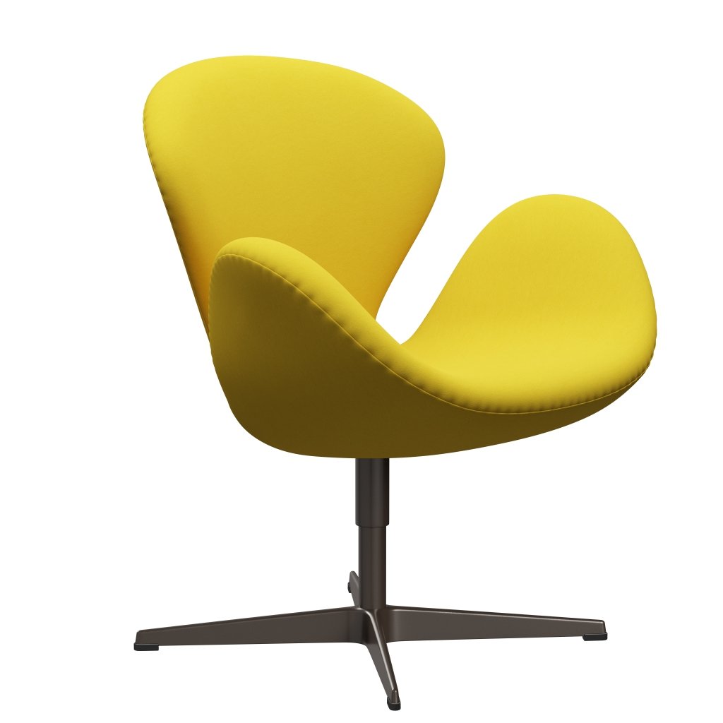 Lounge Fritz Hansen Swan Lounge, Brown Bronze/Comfort Yellow (62003)