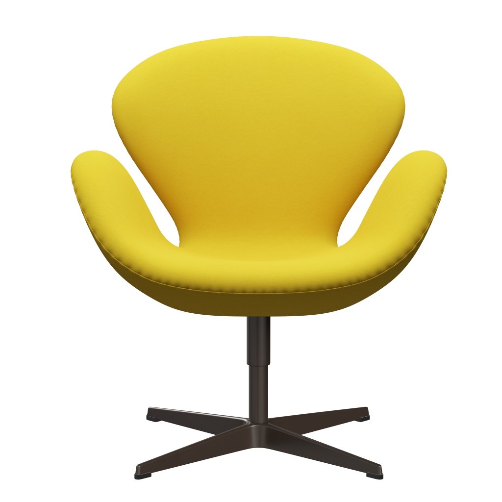 Lounge Fritz Hansen Swan Lounge, Brown Bronze/Comfort Yellow (62003)