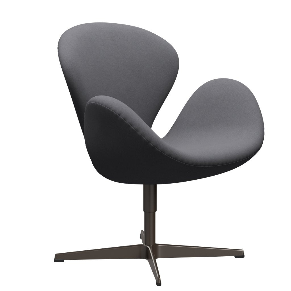 Lounge židle Fritz Hansen Swan, Brown Bronze/Comfort Grey (01012)