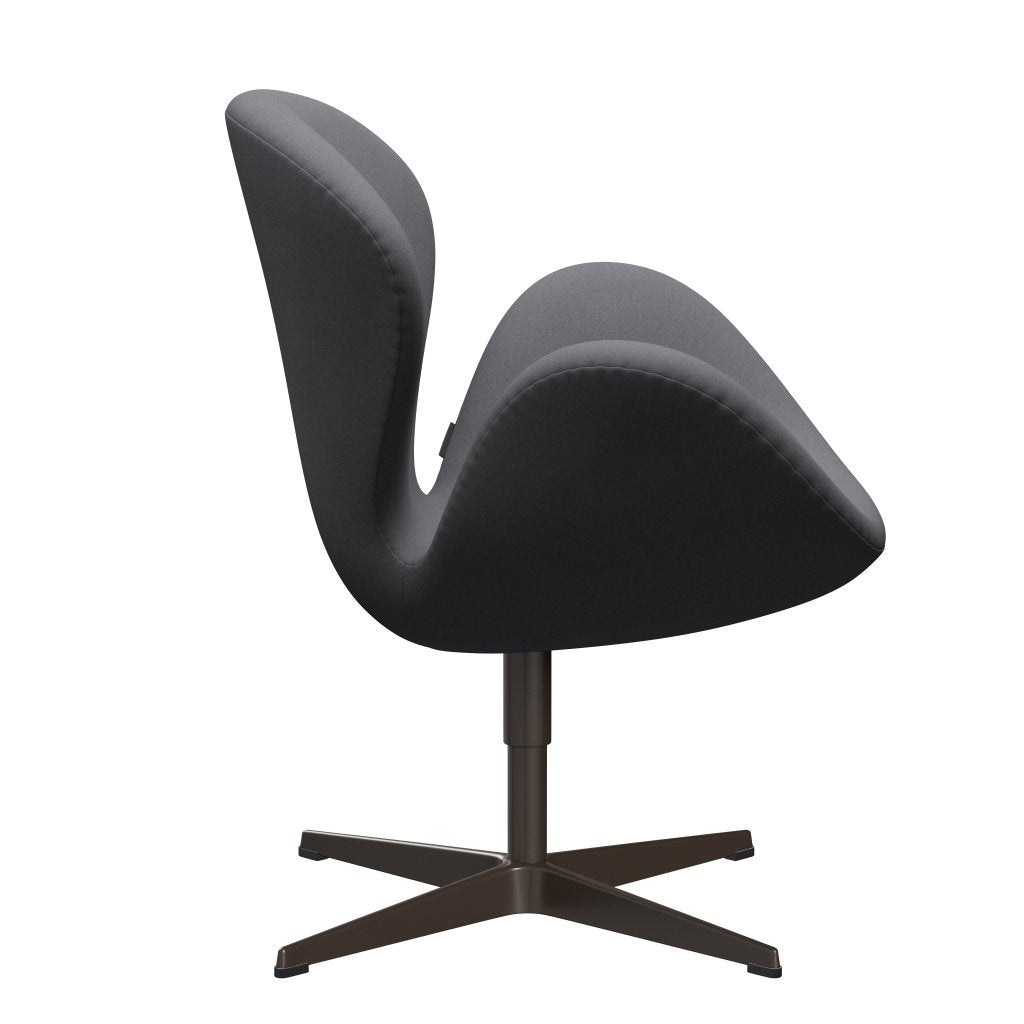 Lounge židle Fritz Hansen Swan, Brown Bronze/Comfort Grey (01012)