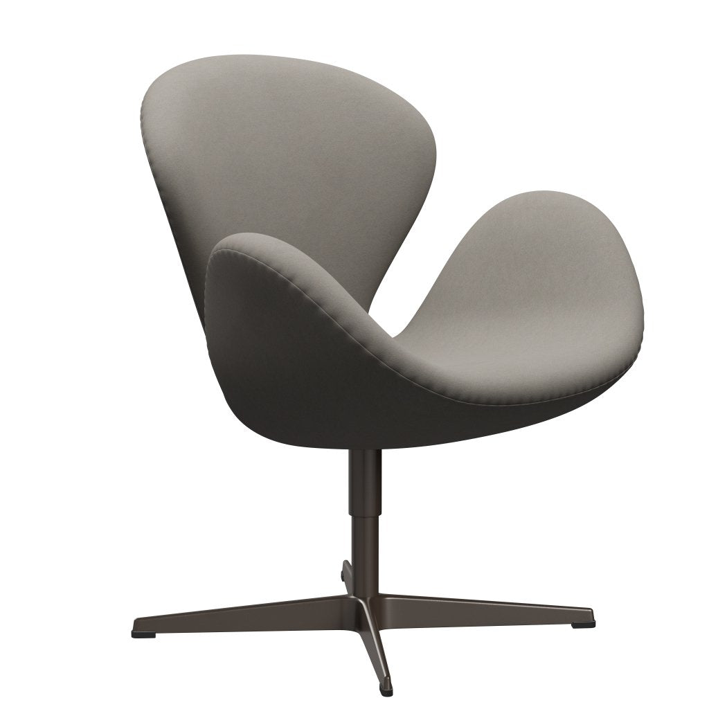 Lounge židle Fritz Hansen Swan, Brown Bronz/Comfort Grey (60003)