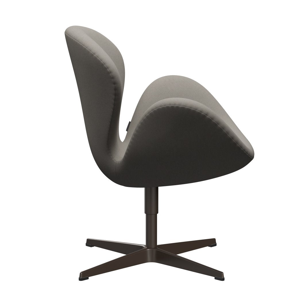 Lounge židle Fritz Hansen Swan, Brown Bronz/Comfort Grey (60003)