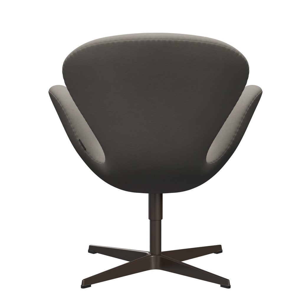 Lounge židle Fritz Hansen Swan, Brown Bronz/Comfort Grey (60003)