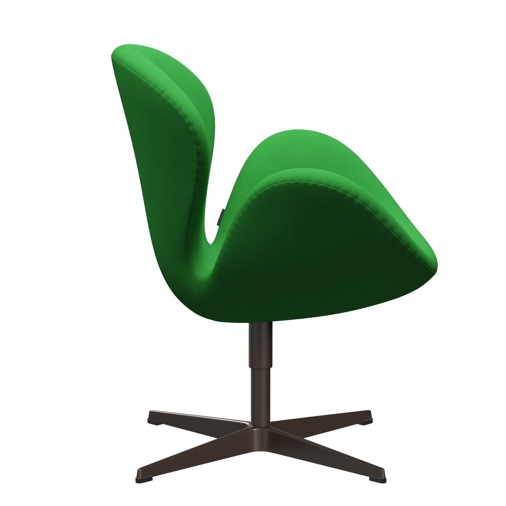 Lounge židle Fritz Hansen Swan, Brown Bronze/Comfort Green (68003)