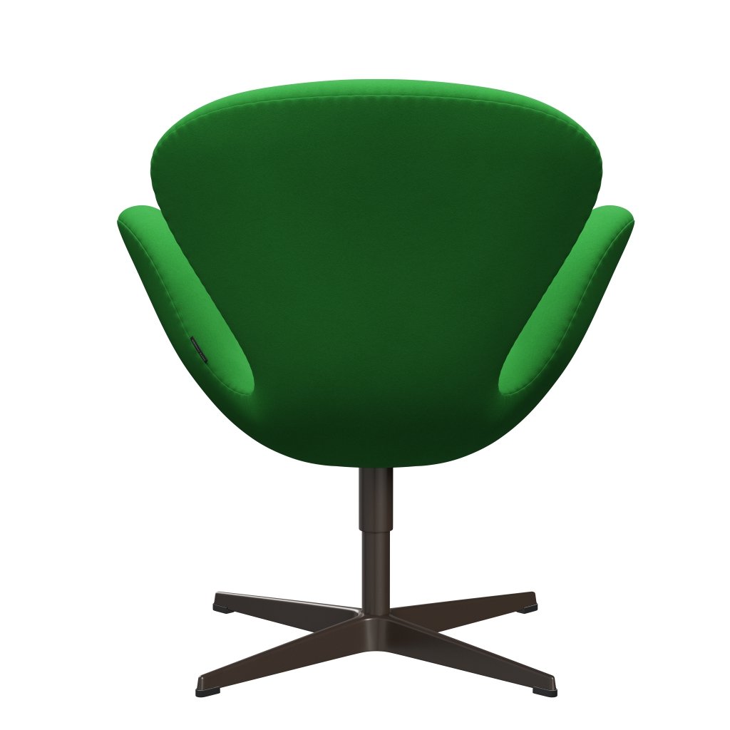 Lounge židle Fritz Hansen Swan, Brown Bronze/Comfort Green (68003)