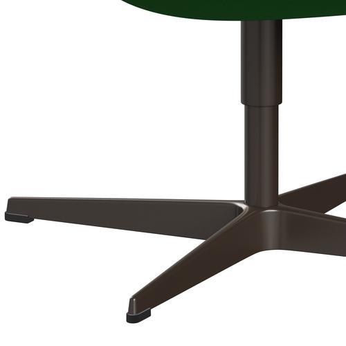 Lounge židle Fritz Hansen Swan, Brown Bronze/Comfort Green (68003)