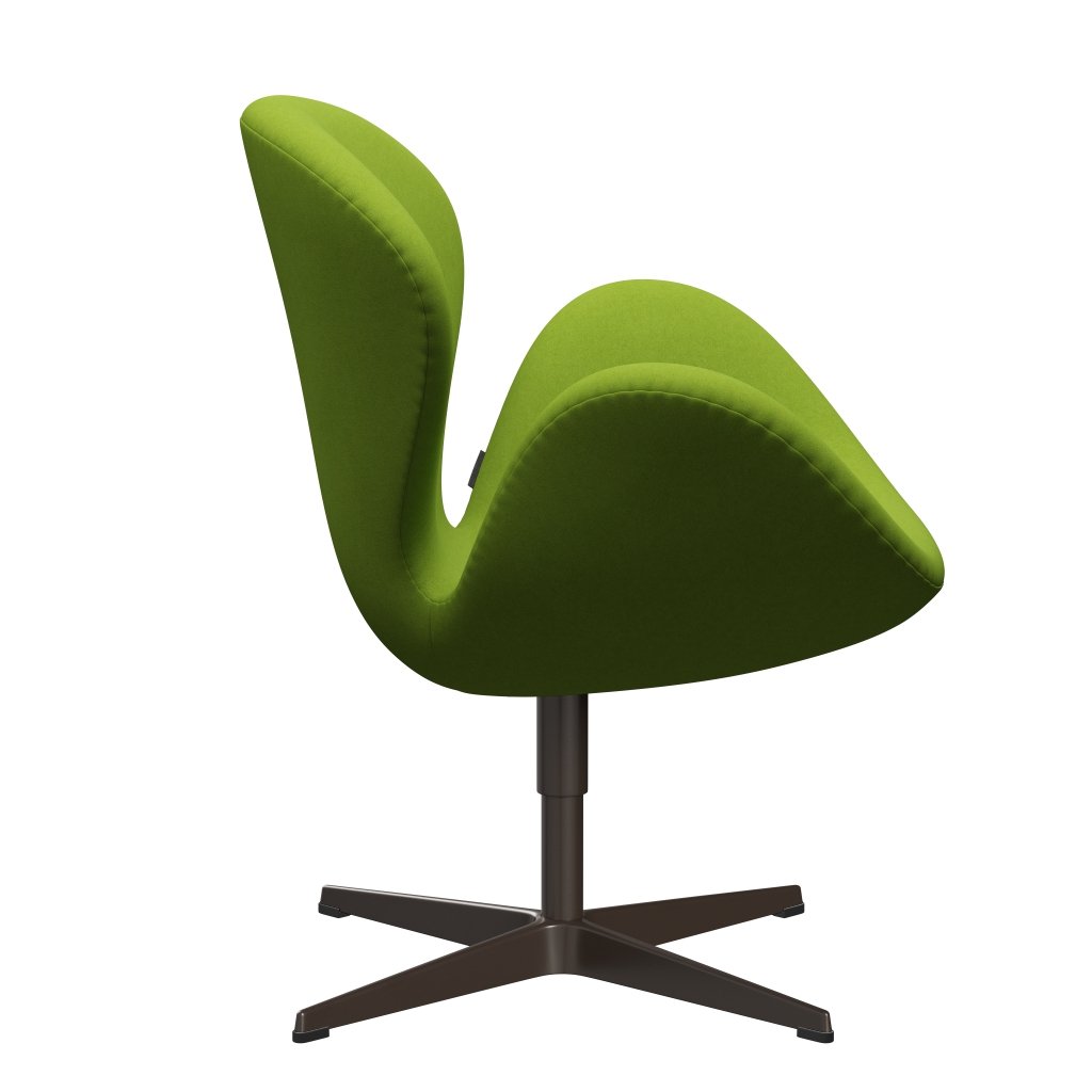 Lounge židle Fritz Hansen Swan, Brown Bronze/Comfort Green (68011)