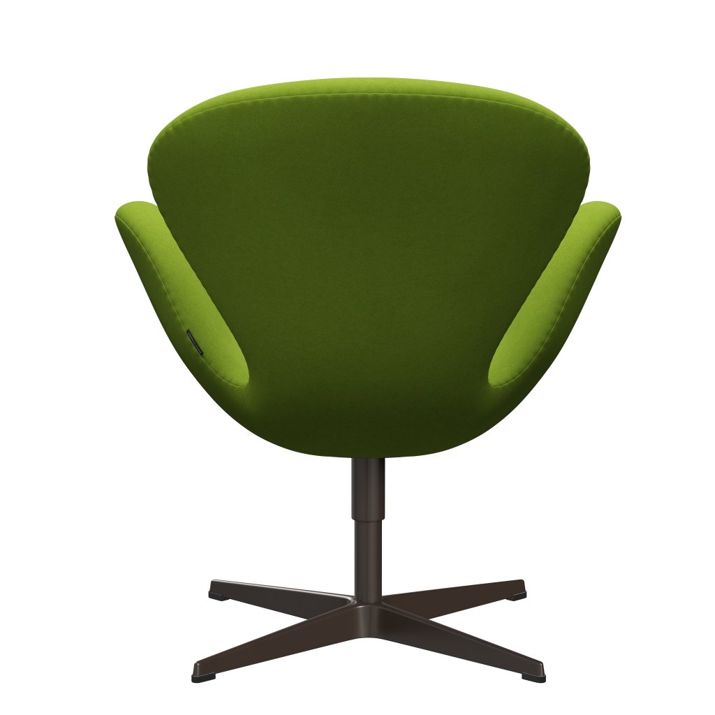 Lounge židle Fritz Hansen Swan, Brown Bronze/Comfort Green (68011)