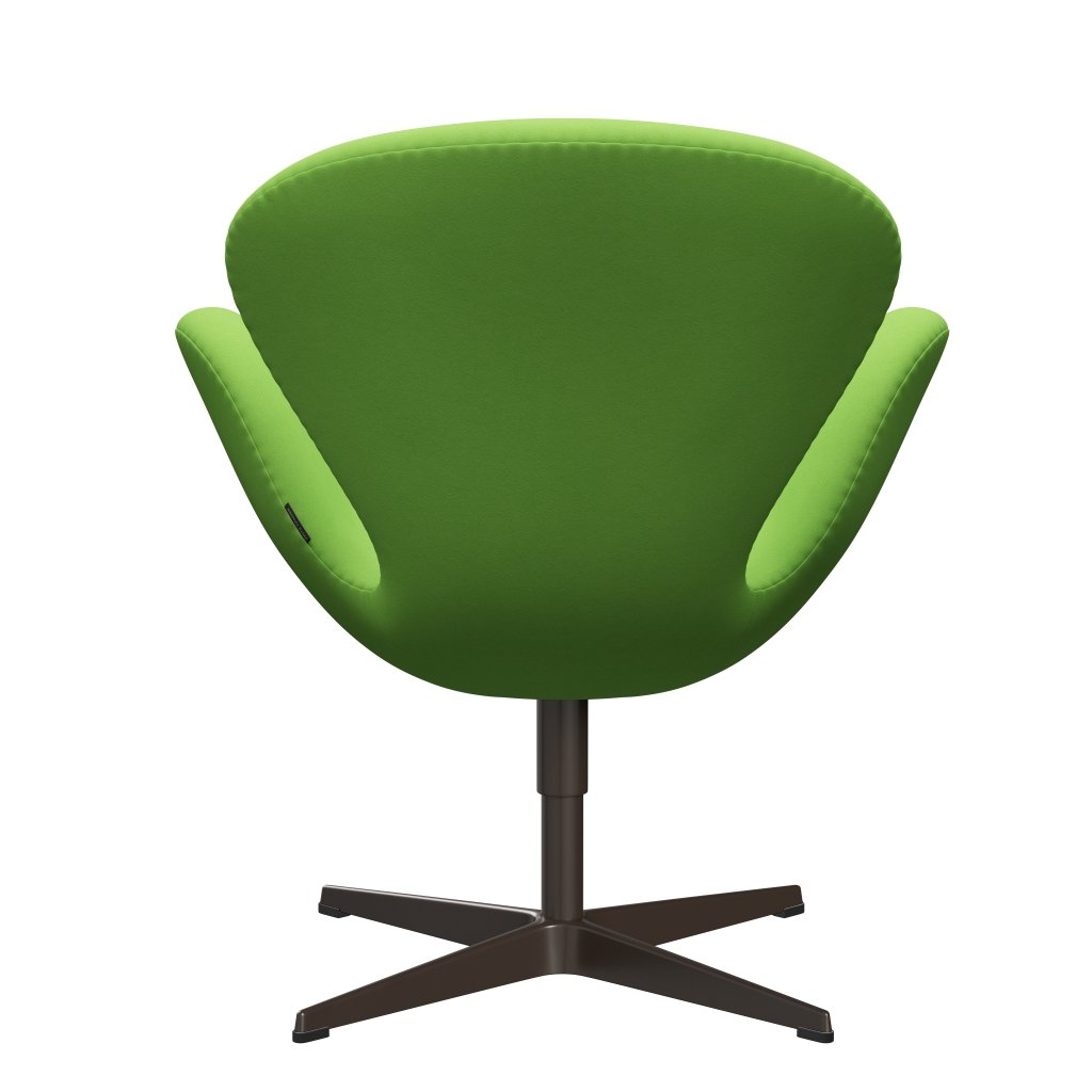 Lounge židle Fritz Hansen Swan, Brown Bronze/Comfort Light Green (68010)