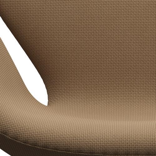 Fritz Hansen Swan Lounge Chair, hnědý bronz/Diablo zlatý písek