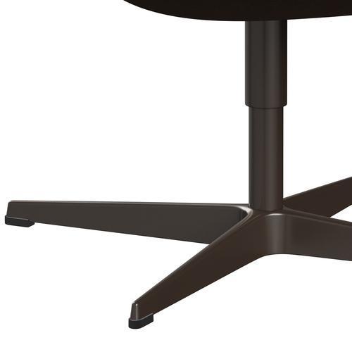 Lounge židle Fritz Hansen Swan, Brown Bronze/Divina Dark Brown (356)