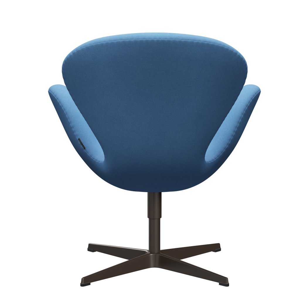 Lounge Fritz Hansen Swan Lounge, Brown Bronze/Divina Light Blue (712)