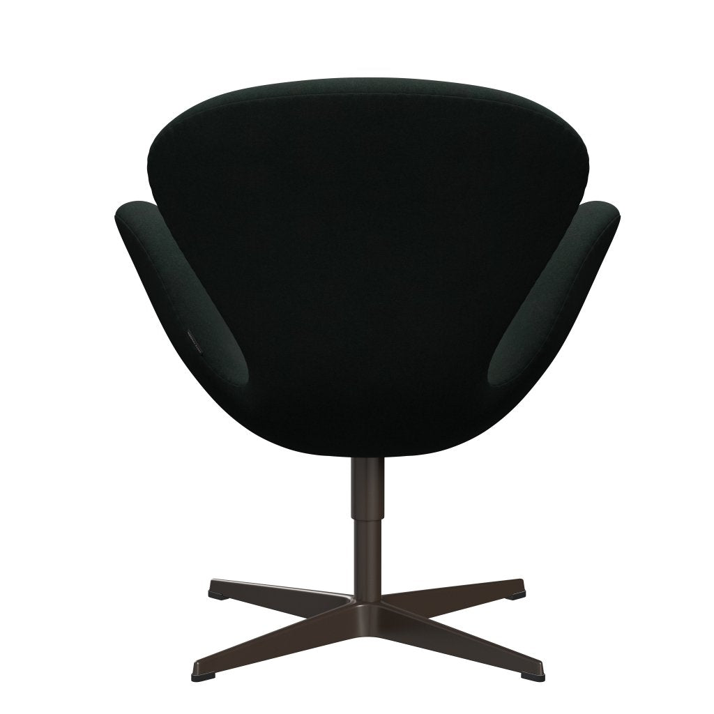 Lounge židle Fritz Hansen Swan, Brown Bronze/Divina Charcoal