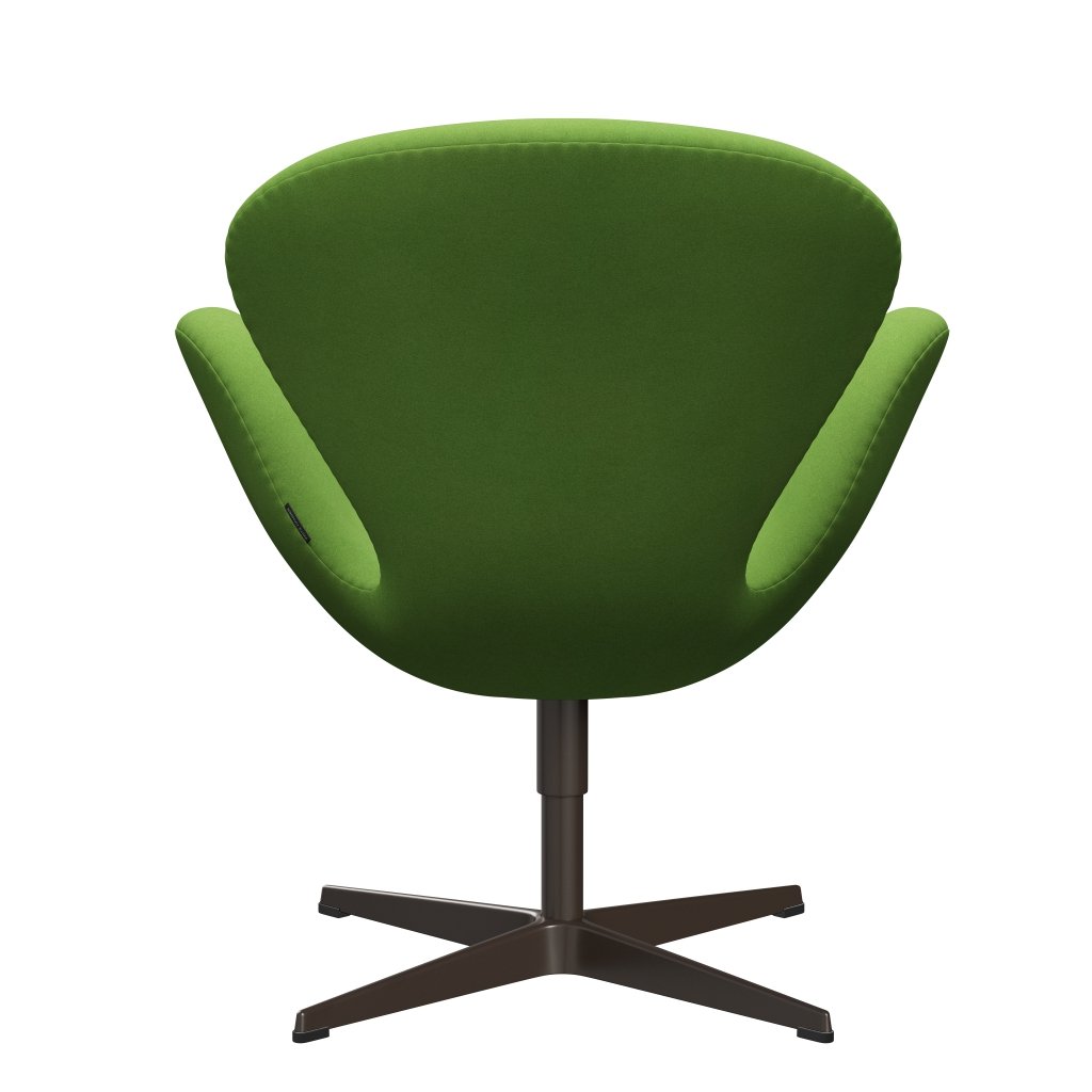 Lížina Fritz Hansen Swan Lounge, Brown Bronze/Divina Lime Light