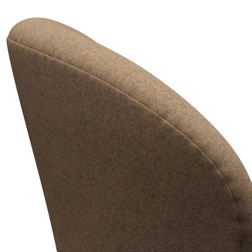 Lounge Fritz Hansen Swan Lounge, Brown Bronze/Divina MD Café Latte