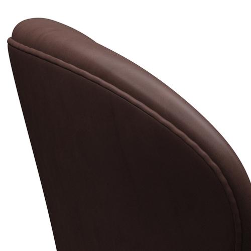 Fritz Hansen Swan Lounge Chair, Brown Bronze/Embrace Concrete