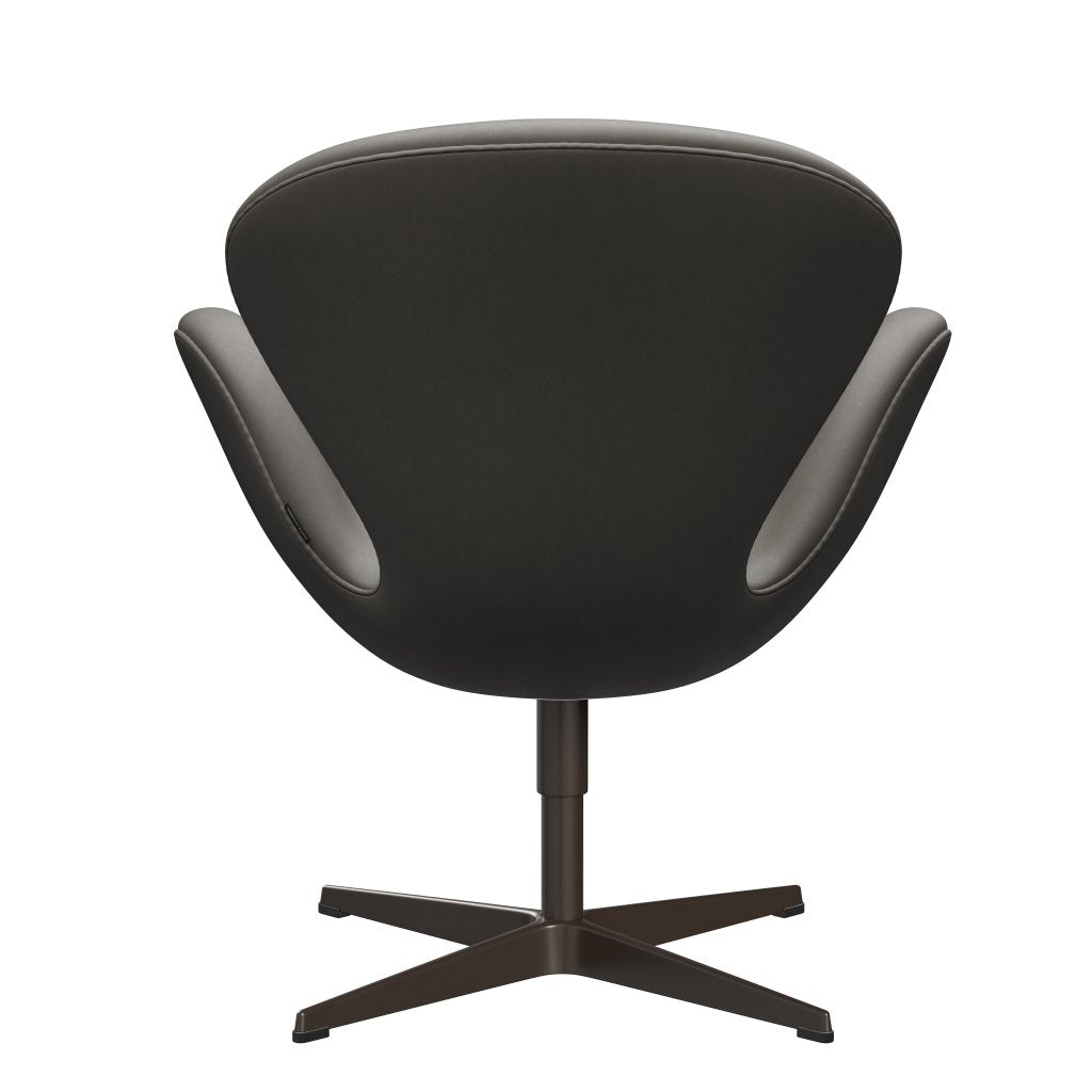 Lounge židle Fritz Hansen Swan, Brown Bronz/Essential Lava