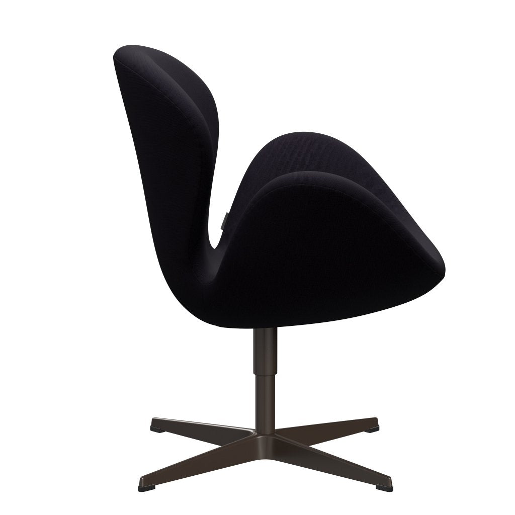 Fritz Hansen Swan Lounge Chair, Brown Bronze/sláva Bordeaux (64055)