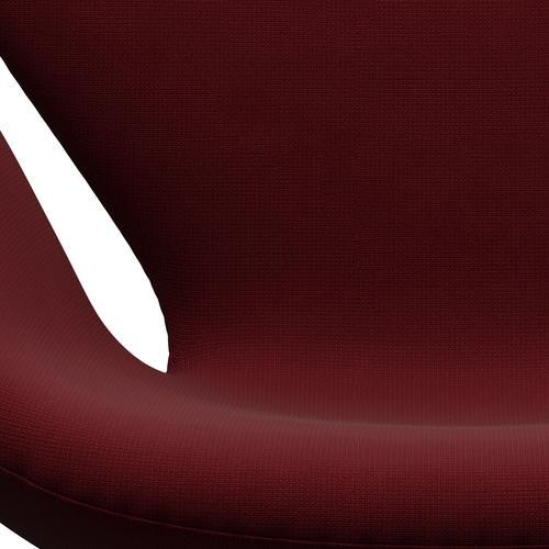 Fritz Hansen Swan Lounge Chair, Brown Bronze/sláva Bordeaux (64058)