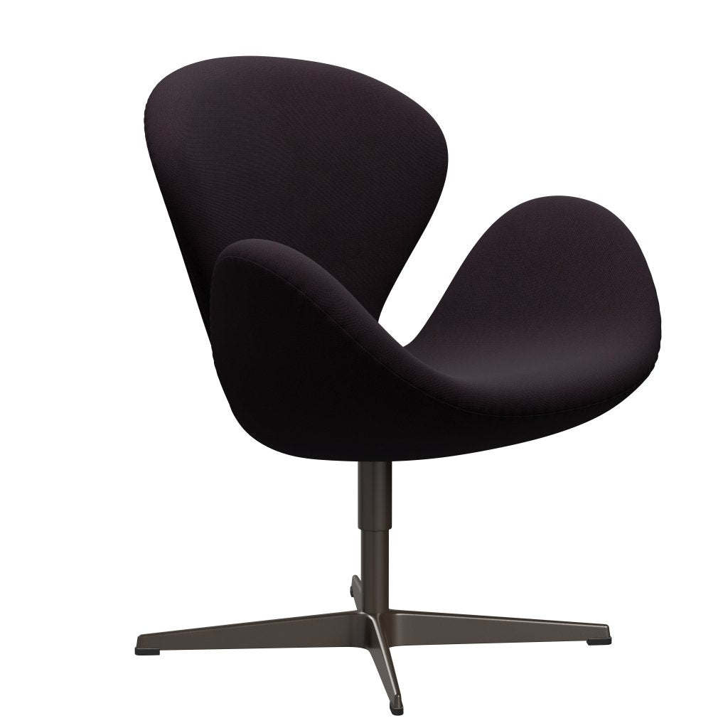 Lounge židle Fritz Hansen Swan, Brown Bronze/sláva Brown (61108)