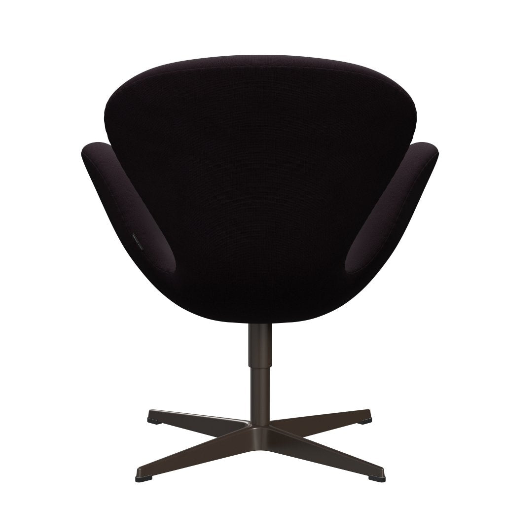 Lounge židle Fritz Hansen Swan, Brown Bronze/sláva Brown (61108)