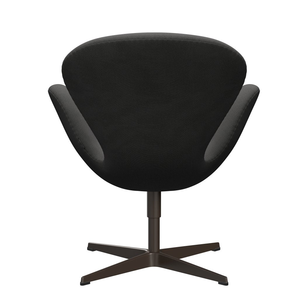 Fritz Hansen Swan Lounge Chair, Brown Bronz/sláva tmavě šedá