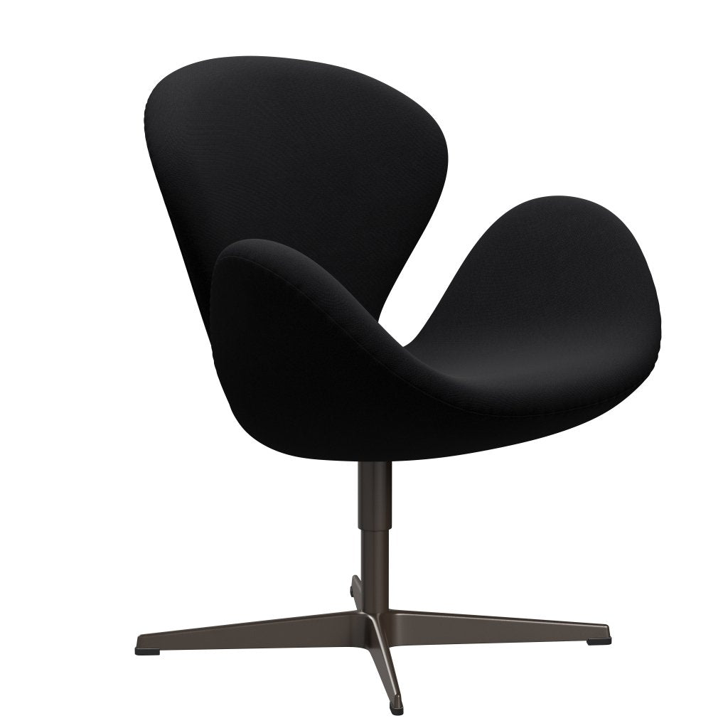 Židle Fritz Hansen Swan Lounge, Brown Bronze/sláva šedá (60051)