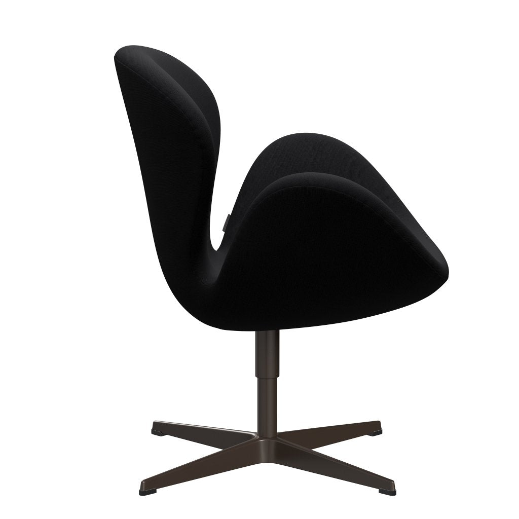 Židle Fritz Hansen Swan Lounge, Brown Bronze/sláva šedá (60051)