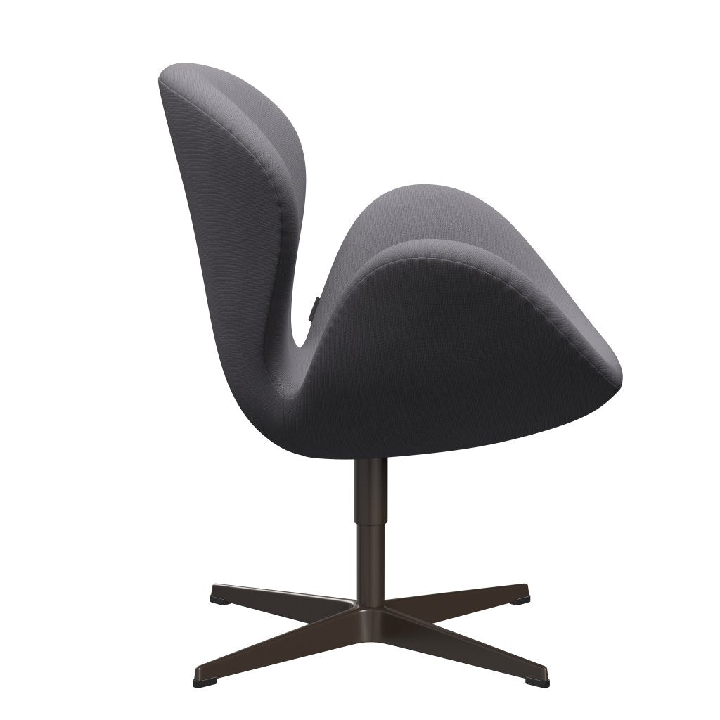 Lounge židle Fritz Hansen Swan, Brown Bronz/sláva šedá (60078)