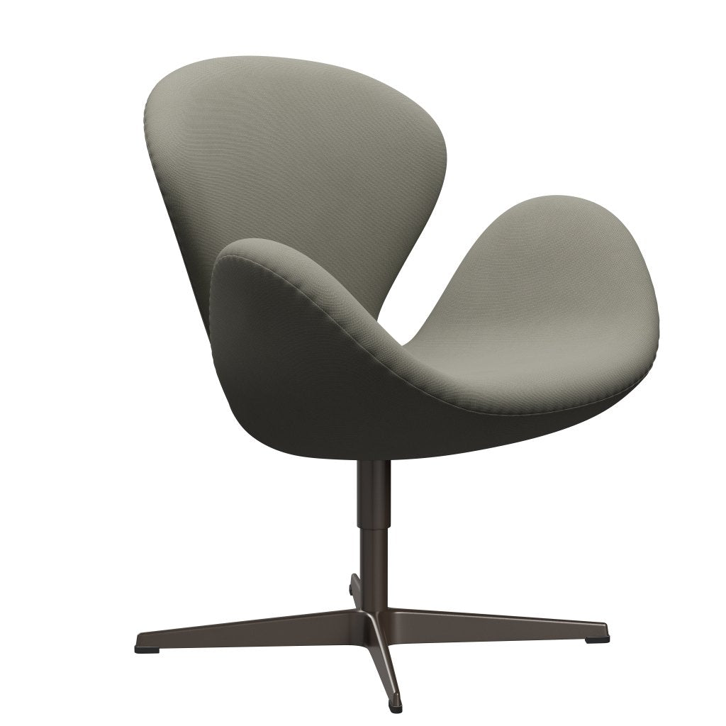 Fritz Hansen Swan Lounge Chair, Brown Bronze/sláva Grey (61136)