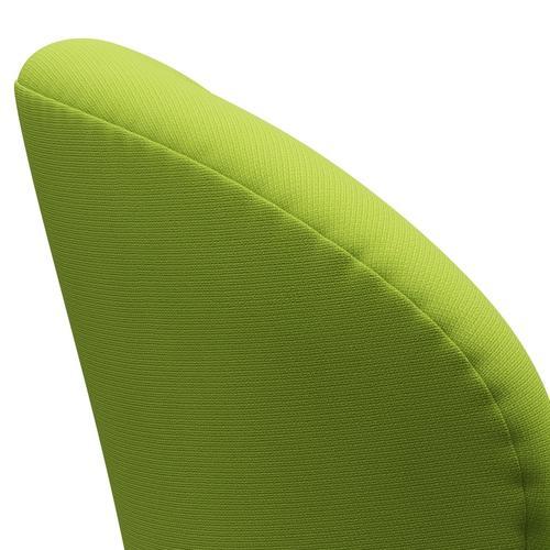 Fritz Hansen Swan Lounge Chair, Brown Bronz/Fame Neon Green