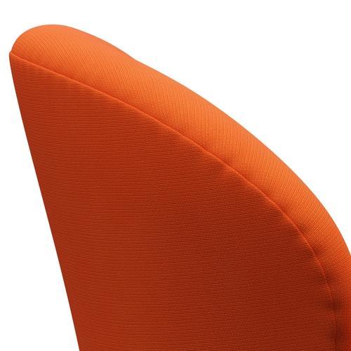 Židle Fritz Hansen Swan Lounge, Brown Bronz/Fame Orange (63016)