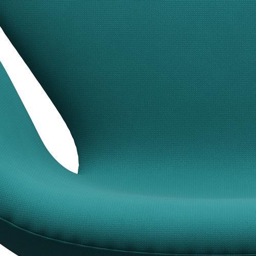 Fritz Hansen Swan Lounge Chair, Brown Bronze/Fame Turquoise (67016)