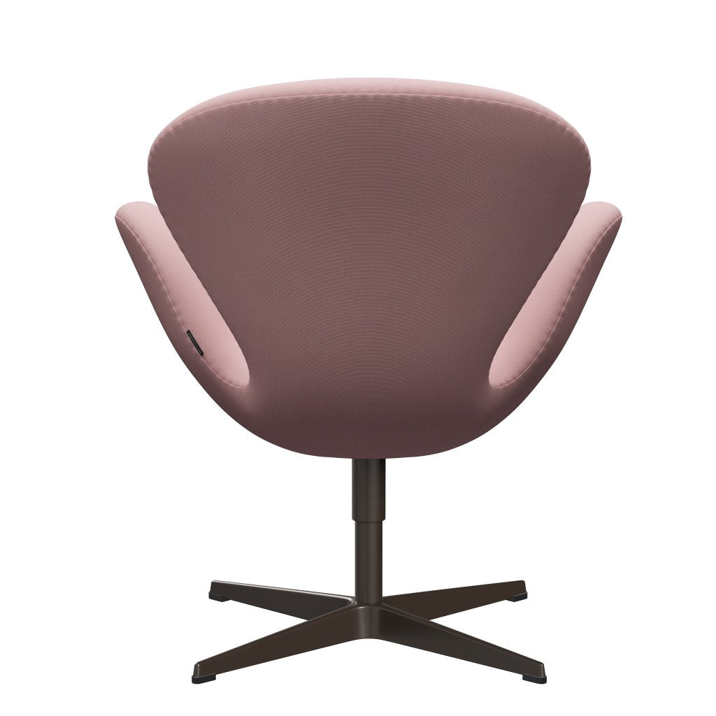 Fritz Hansen Swan Lounge Chair, hnědý bronz/sláva teplá fialová