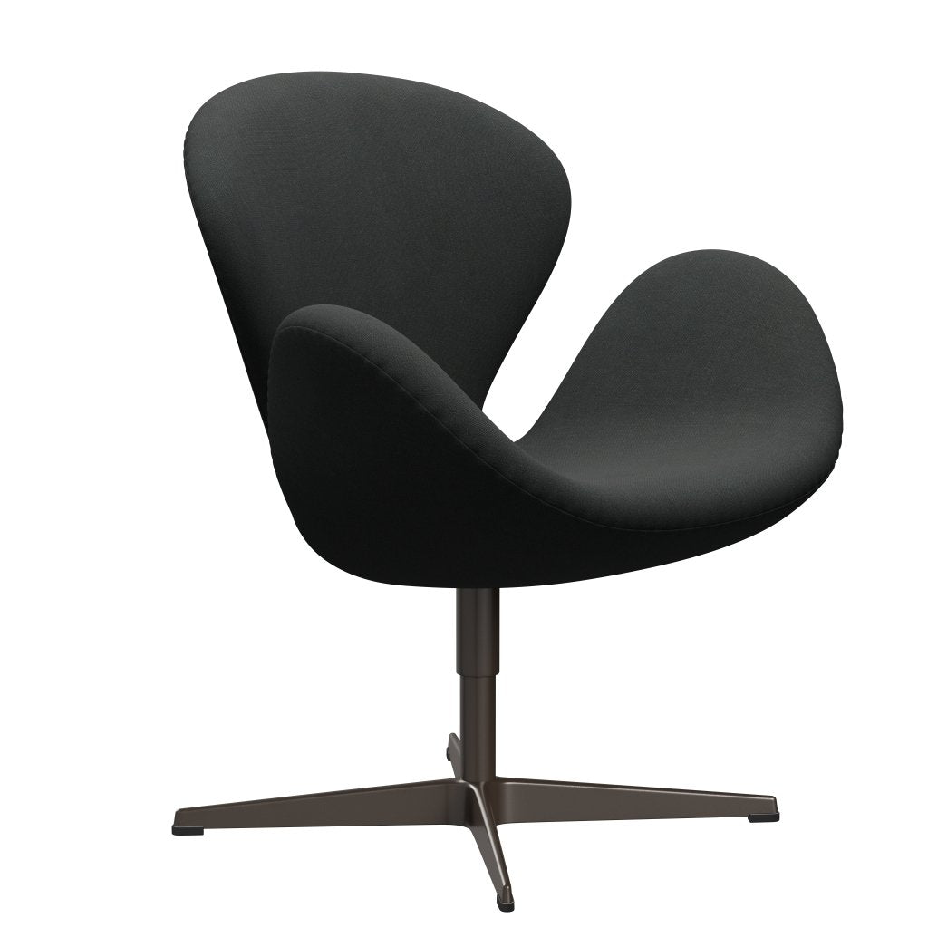 Lounge Fritz Hansen Swan Lounge, Brown Bronze/Fiord Charcoal Grey