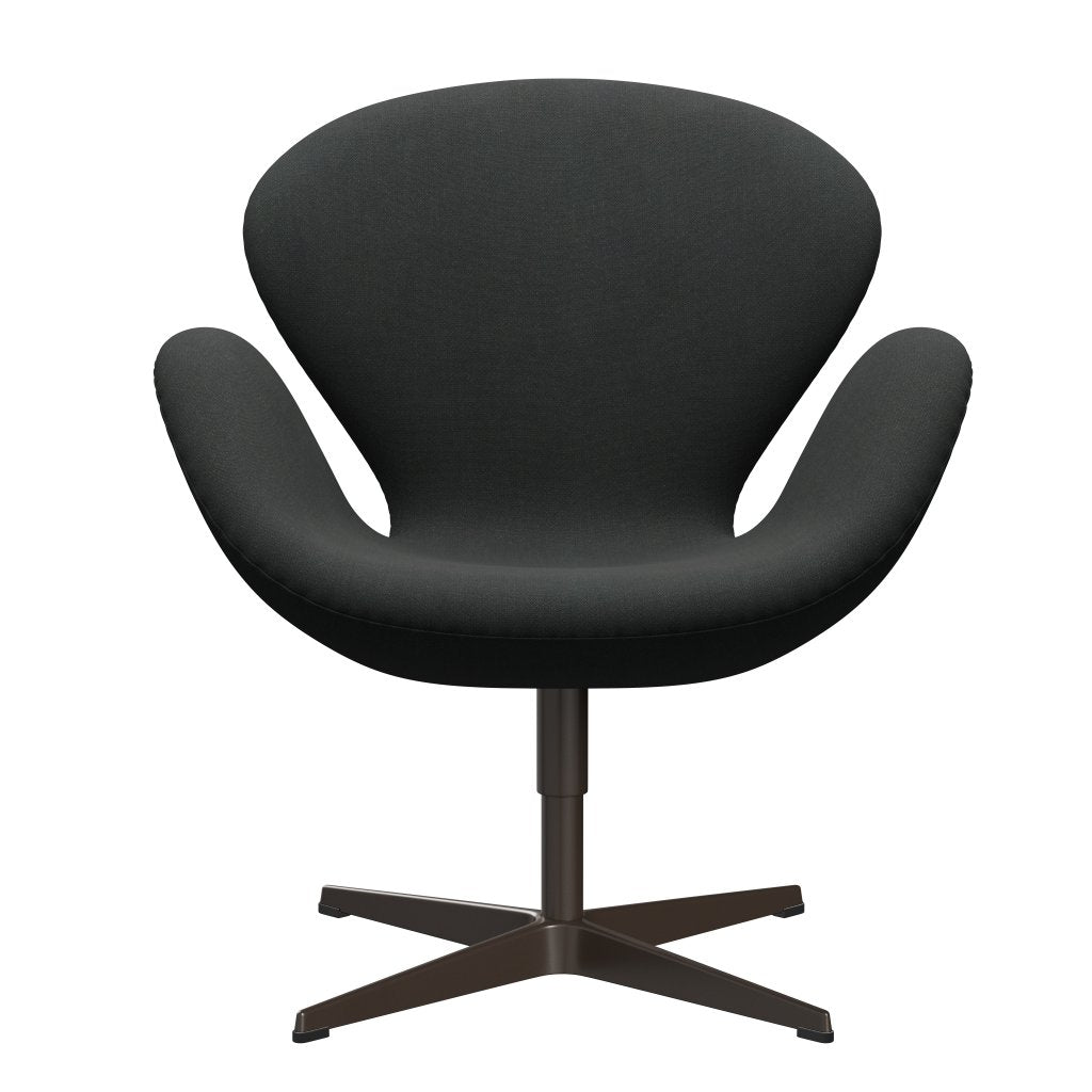 Lounge Fritz Hansen Swan Lounge, Brown Bronze/Fiord Charcoal Grey