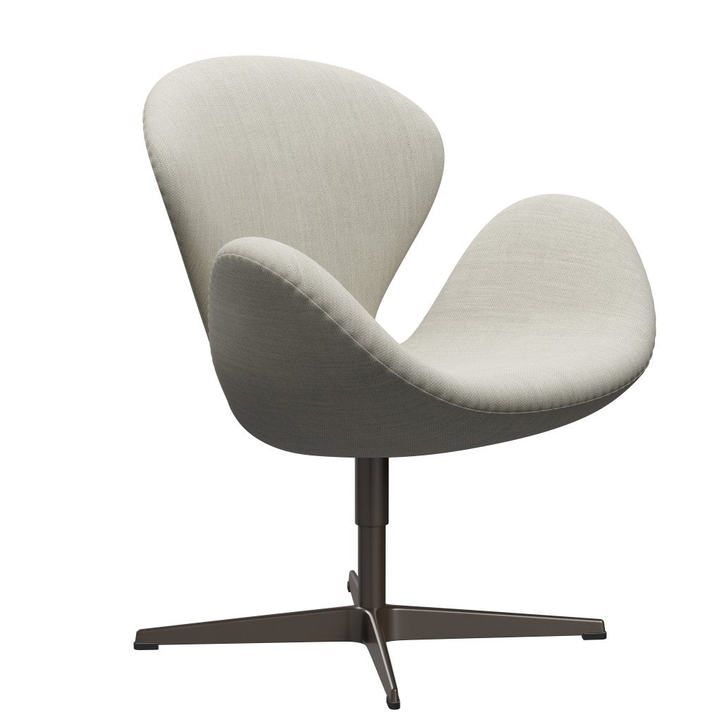 Fritz Hansen Swan Lounge Chair, Brown Bronze/Fiord Grey