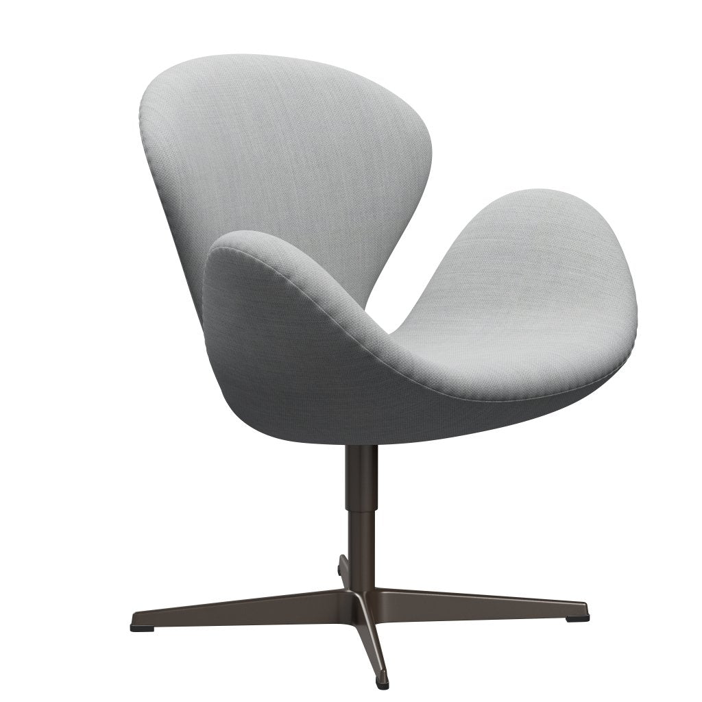 Fritz Hansen Swan Lounge Chair, Brown Bronz/Fiord Grey/Medium Grey