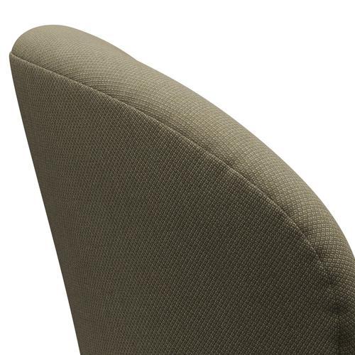 Lounge židle Fritz Hansen Swan, Brown Bronz/Fiord Olive Green/Stone