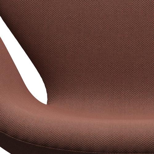 Fritz Hansen Swan Lounge Chair, Brown Bronze/Fiord Pink