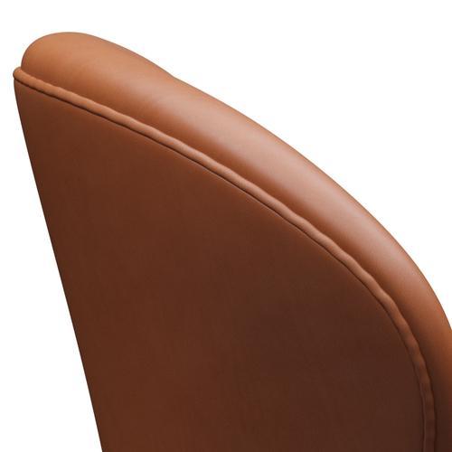 Fritz Hansen Swan Lounge Chair, Brown Bronz/Grace Walnut