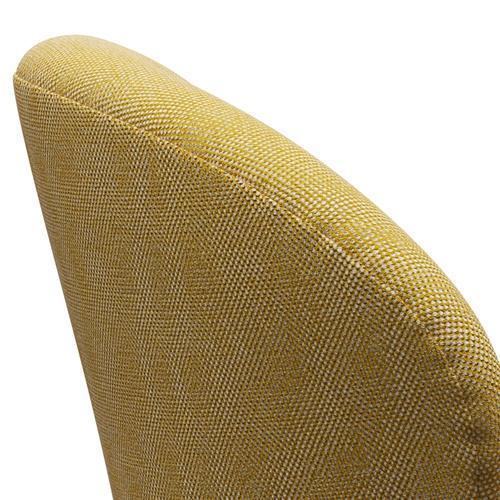 Fritz Hansen Swan Lounge Chair, Brown Bronze/Hallingdal Yellow/White