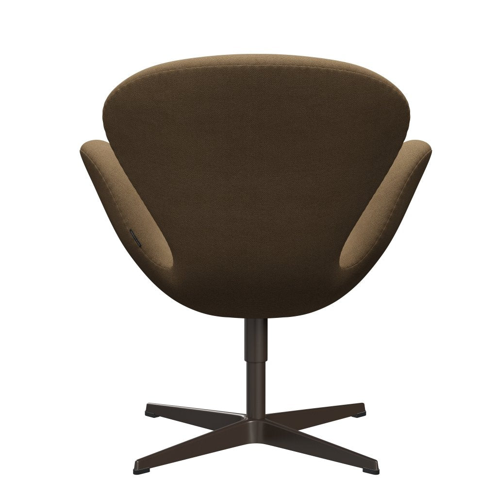 Fritz Hansen Swan Lounge Chair, Brown Bronze/Hallingdal světle hnědá