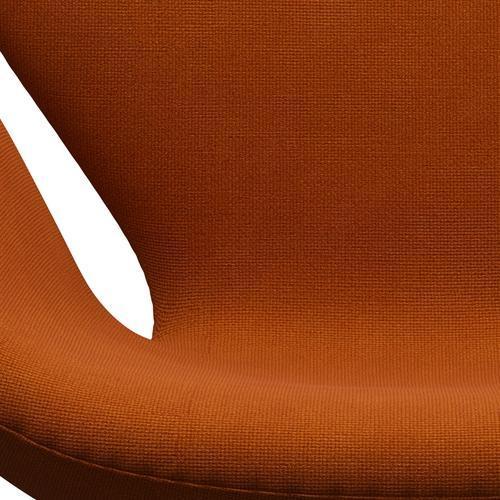 Lounge židle Fritz Hansen Swan, Brown Bronze/Hallingdal Orange (547)