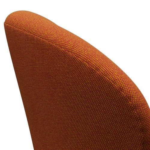 Lounge židle Fritz Hansen Swan, Brown Bronz/Hallingdal Red/Curry