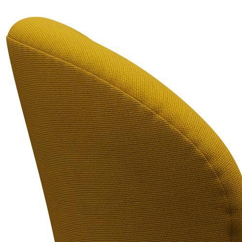 Fritz Hansen Swan Lounge Chair, Brown Bronze/Hallingdal Mustard