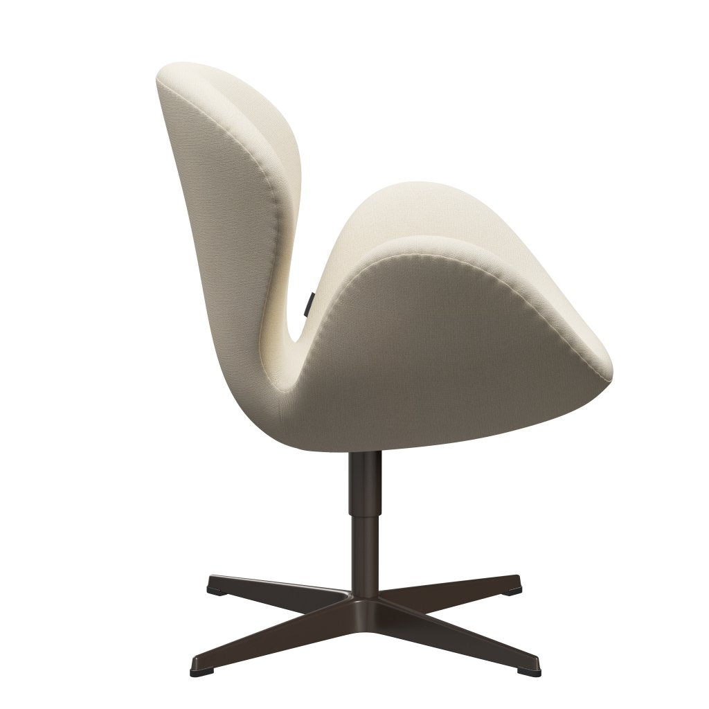 Fritz Hansen Swan Lounge Chair, Brown Bronz/Hallingdal Wool White