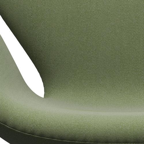 Fritz Hansen Swan Lounge Chair, Brown Bronz/Rime Green/White