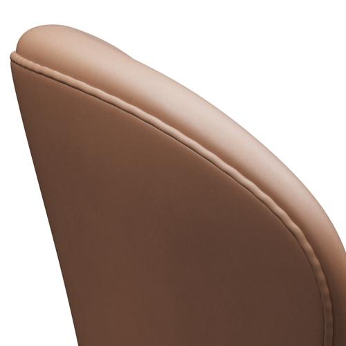 Fritz Hansen Swan Lounge Chair, hnědý bronz/rustikální rustikální