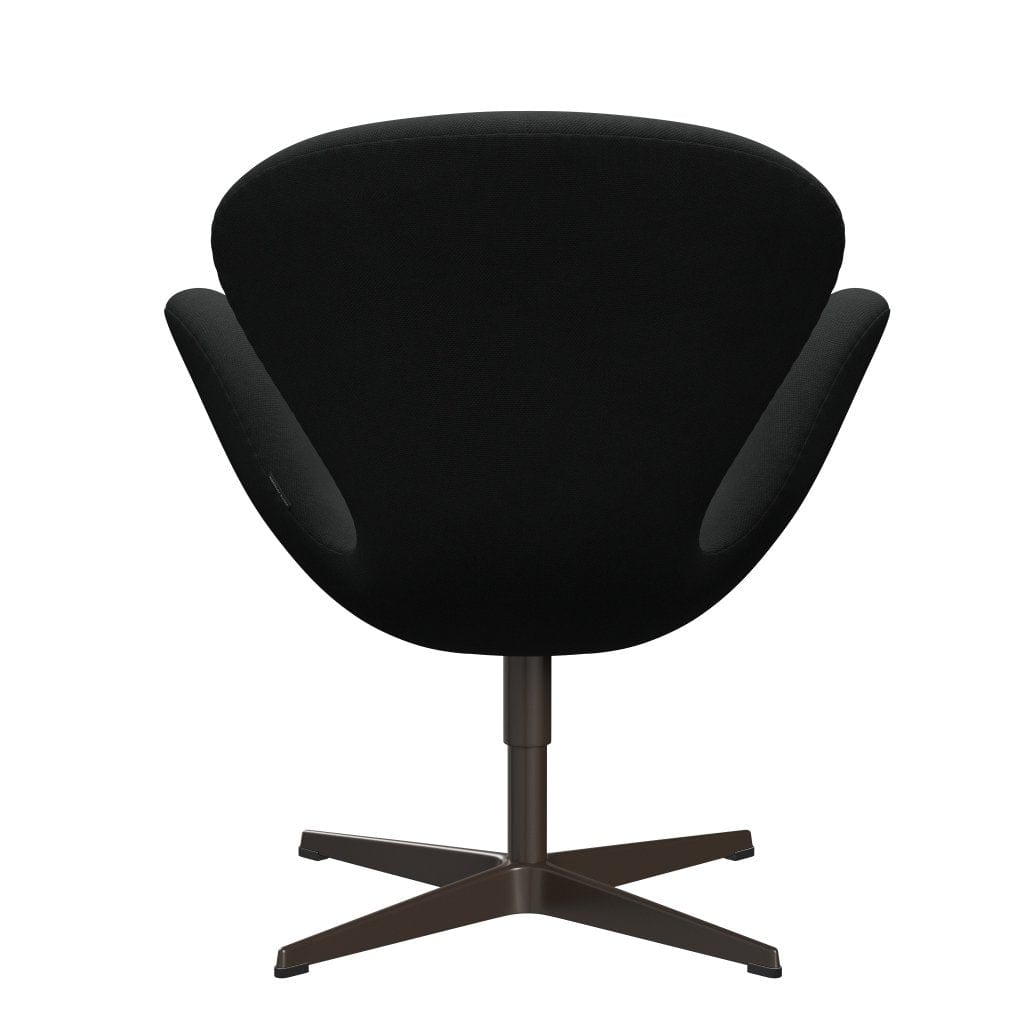 Fritz Hansen Swan Lounge Chair, Brown Bronze/Steelcut Dark Brown (380)